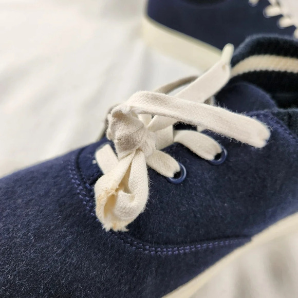 Tory Sport All Love Lace Up Navy Blue Sneakers - Picture 11 of 13